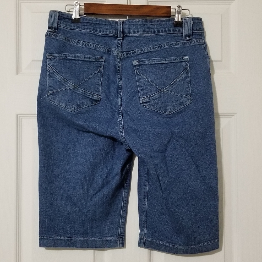 Not Your Daughter's Jeans Denim Bermuda Shorts 16